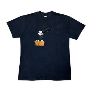 Vintage 90s Too Cute Felix The Cat Single Stitch T Shirt Small Made in USA